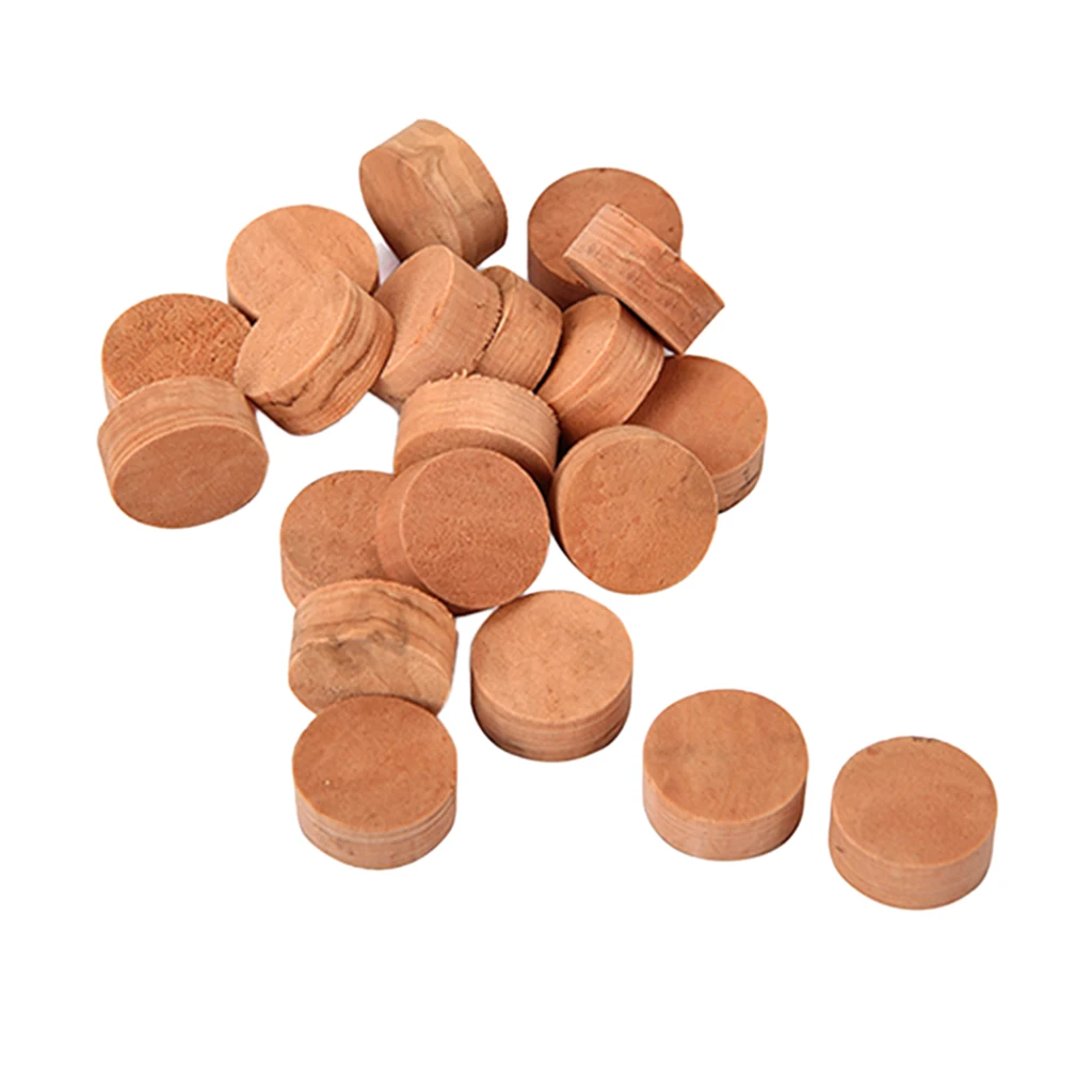 Finest 20x Trumpet Water Key Spit Value Cork Round Brass Instrument Accessory