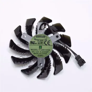 

For Gigabyte GTX 970 Repair Parts ​ Cooling Fan Replacement T128010SM Cooling Fan 2 Pin/3 Pin 75MM Graphics Card