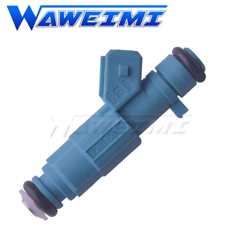 WAWEIMI 6x Топливная форсунка клапан OE 0280156151 для Chevrolet Corsa Celta MPFI 1.4L 1.6L Flex