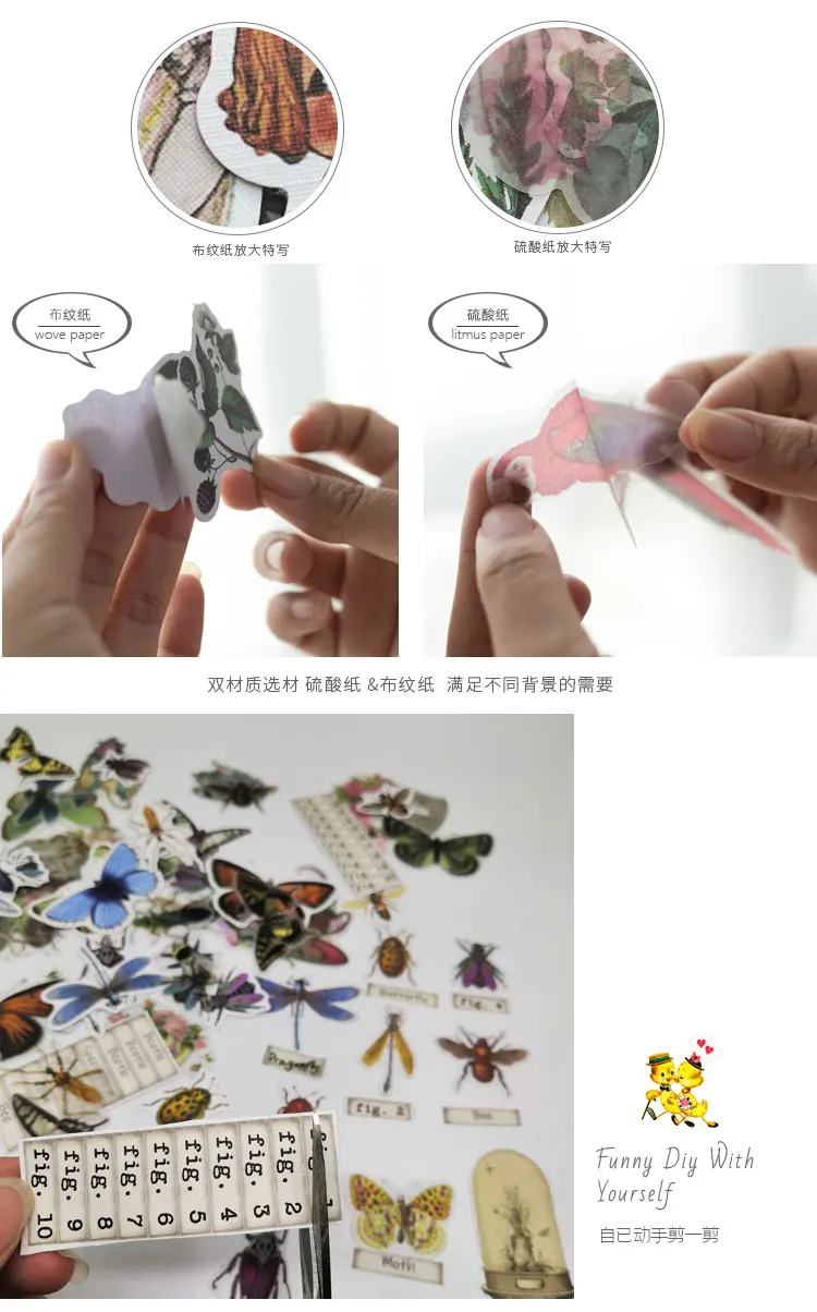 Folha Kawaii Papelaria Adesivos Bonito Planta Diário Planejador Decorativo Móvel Scrapbooking Faça Você Mesmo Artesanato 27 10 High Quality Material escolar e de escritório