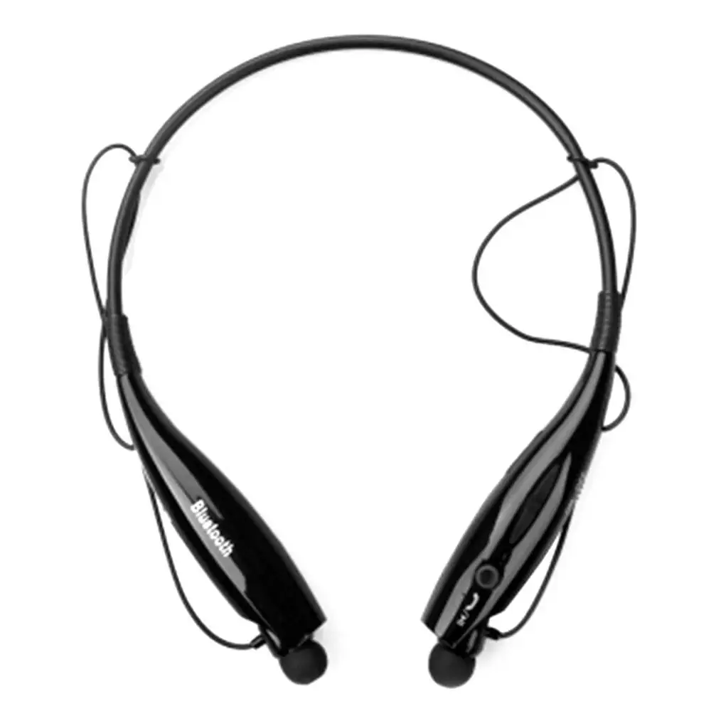 Горячие HV800 спортивные стерео Bluetooth гарнитура беспроводные наушники беспроводные стильные наушники Bluetooth мобильный телефон - Цвет: Black