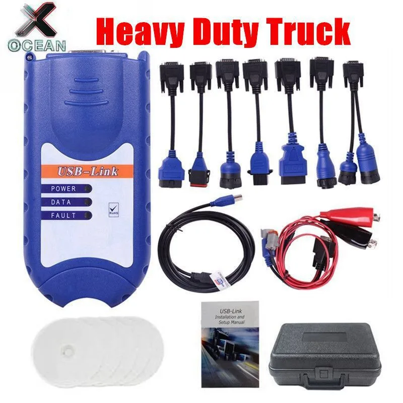 

NEXIQed USB Link Heavy Duty Truck Scanner Nexiqed 125032 USB Link Support windows xp and windows 7 Heavy Duty Truck Diagnostic