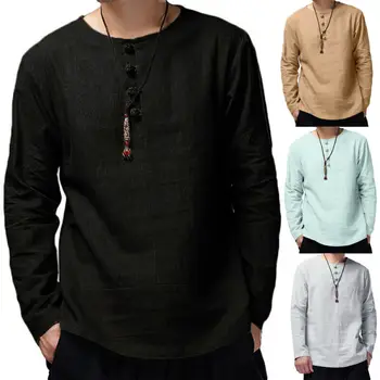 

Men's Classical Button Shirt Slim Fit O Neck Long Sleeve Muscle Top Shirts Casual Shirt Tops Blouse