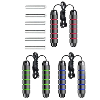 

Fitness Indoor Outdoor Sporting Goods Equipment, Grease Reduce, Portable Durable and Easy Adjust Skipping Rope