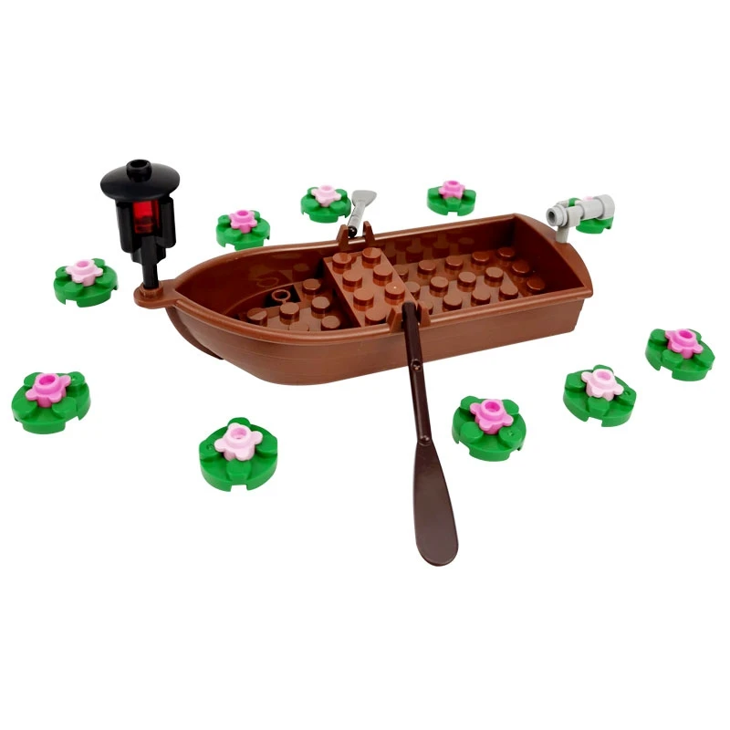 

Legoing Boat Ship City Series Figures Model Kids DIY Bricks Accessories Blocks Creator Locking MOC Toy Parts Legoings Cities Kit