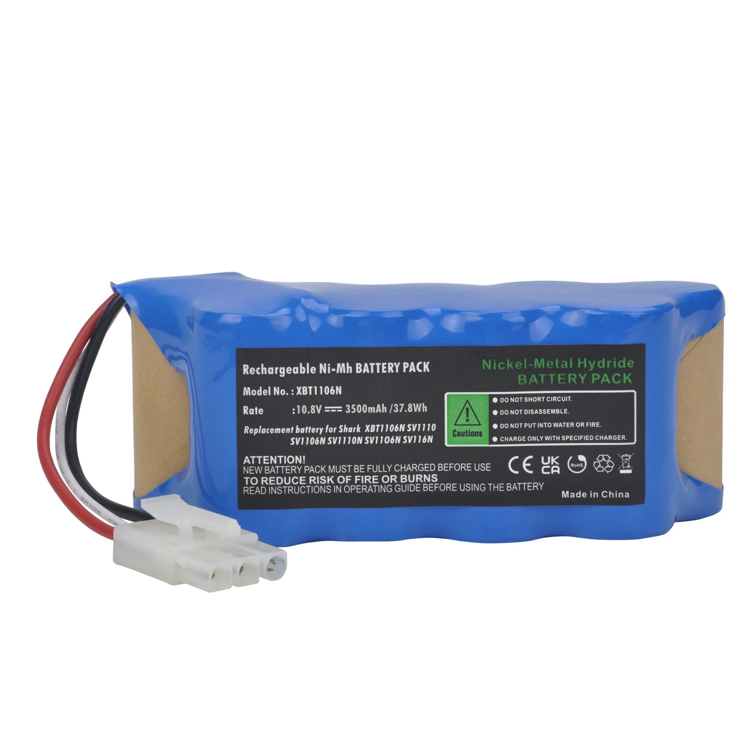 

3500 мАч Сменный аккумулятор для Shark XBT1106N SV110 SV1106N SV1110N SV11O6N SV116N Фристайл навигатор
