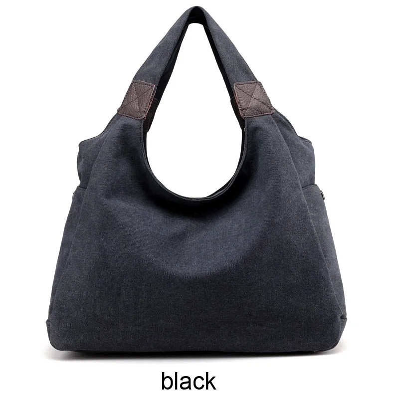 Сумка Piler Oxford, Женская нейлоновая сумка-мессенджер, сумка через плечо, Хобо, высокое качество, сумка на плечо, большая вместительность, женская мода, женская сумка-тоут - Цвет: Черный