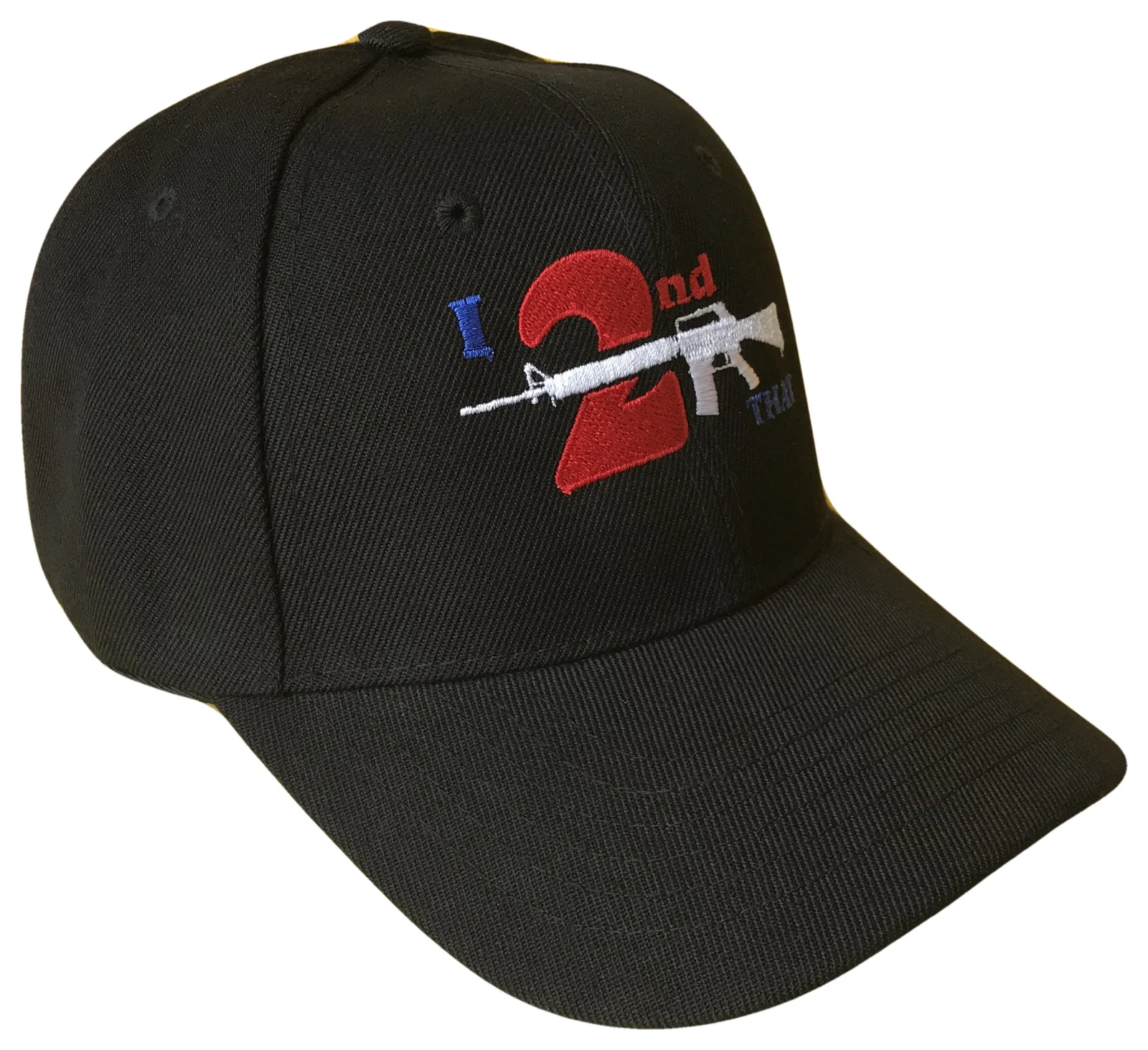 I 2nd That Second Amendment Adjustable Baseball Cap Caps Hat Hats Gun Black