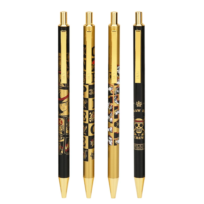 

M&G X One Piece Press Metal Gel Pen 0.5mm Office Sign Pen Black Blue Red Ink Student Refill Stationery Office School Supplies