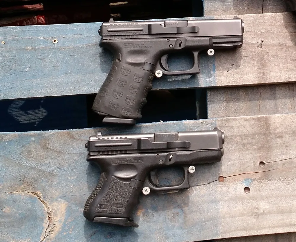 Скрытый оружейный ремень клип для Glock слайд кобура Glock 17 19 22 23 24 25 26 27 28 30S Размеры 31, 32, 33, 34, 35, 36