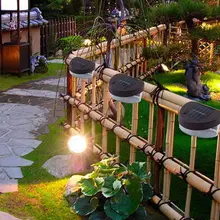 Уличный светильник на солнечной батарее для ограждения светодиодный wei lan deng Солнечный садовый светильник завод по производству солнечных батарей