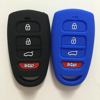 

Key Cover for Kia Sedona Grand Carnival Key Case 4 Buttons Silicone Car Key Cover Cheap Case In Car Key Styling Protection Shell