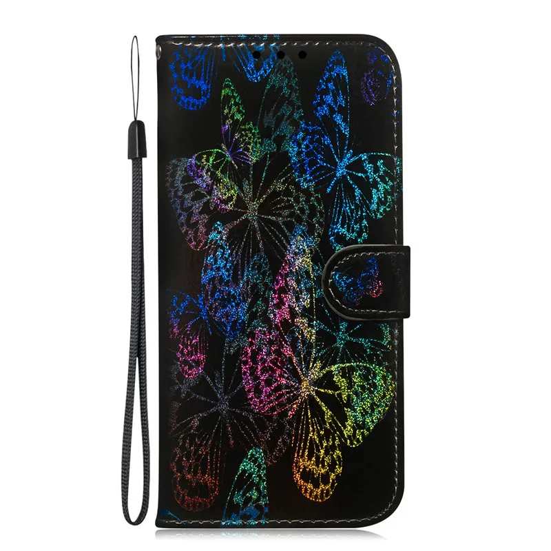 Для LG K50 мультфильм лев панда Глянцевая искусственная кожа кошелек телефон чехол для LG Q60 Чехлы флип подставка чехол для LG K50 - Цвет: 8