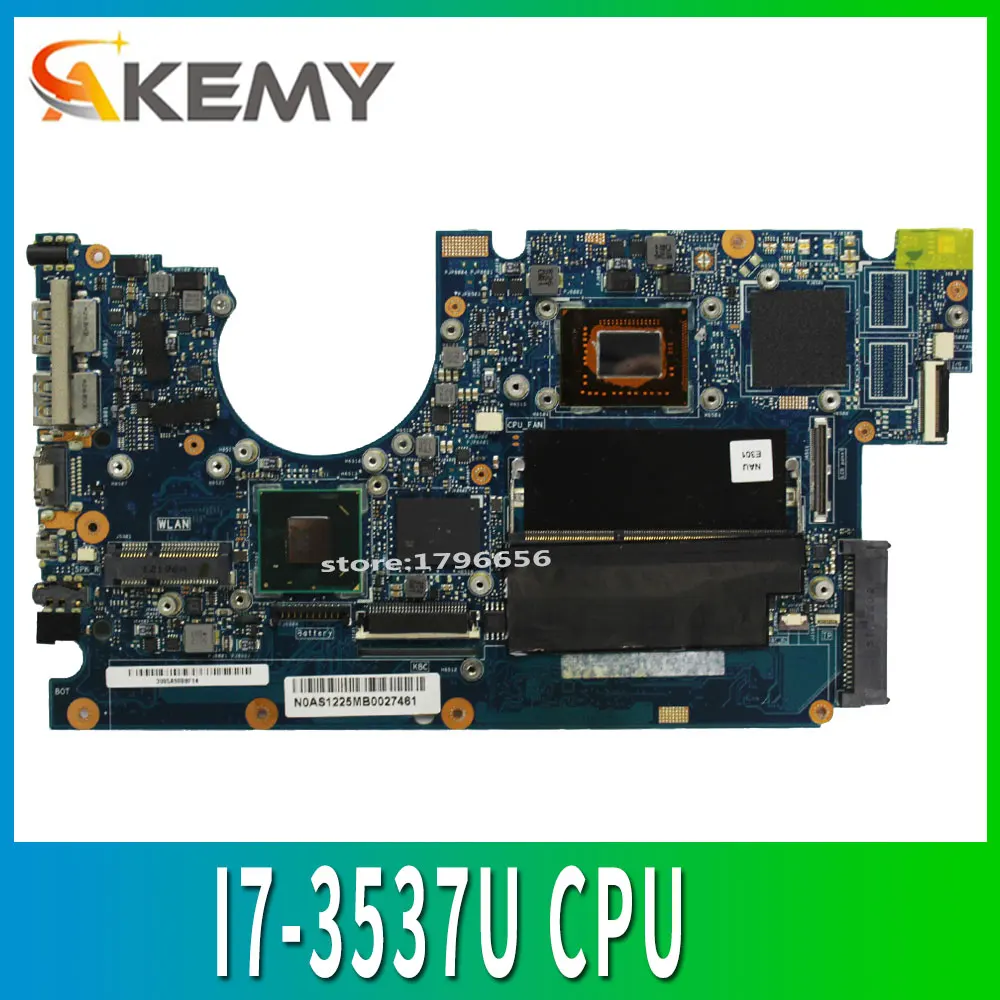 UX32A материнская плата для ASUS UX32V UX32VD ноутбука I7 3537U 2 Гб 90R NYOMB1900Y|Материнские платы| |