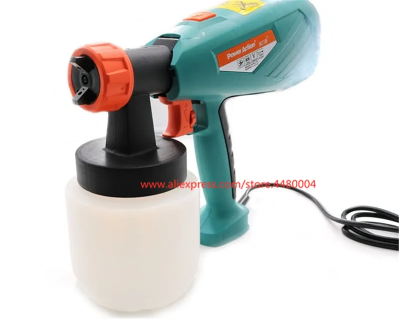 Новинка 550 Вт Электрический пистолет-распылитель для краски 800 мл DIY 1,3 мм Электрический пистолет-распылитель HVLP контроль распылителя мощность распылителя краски