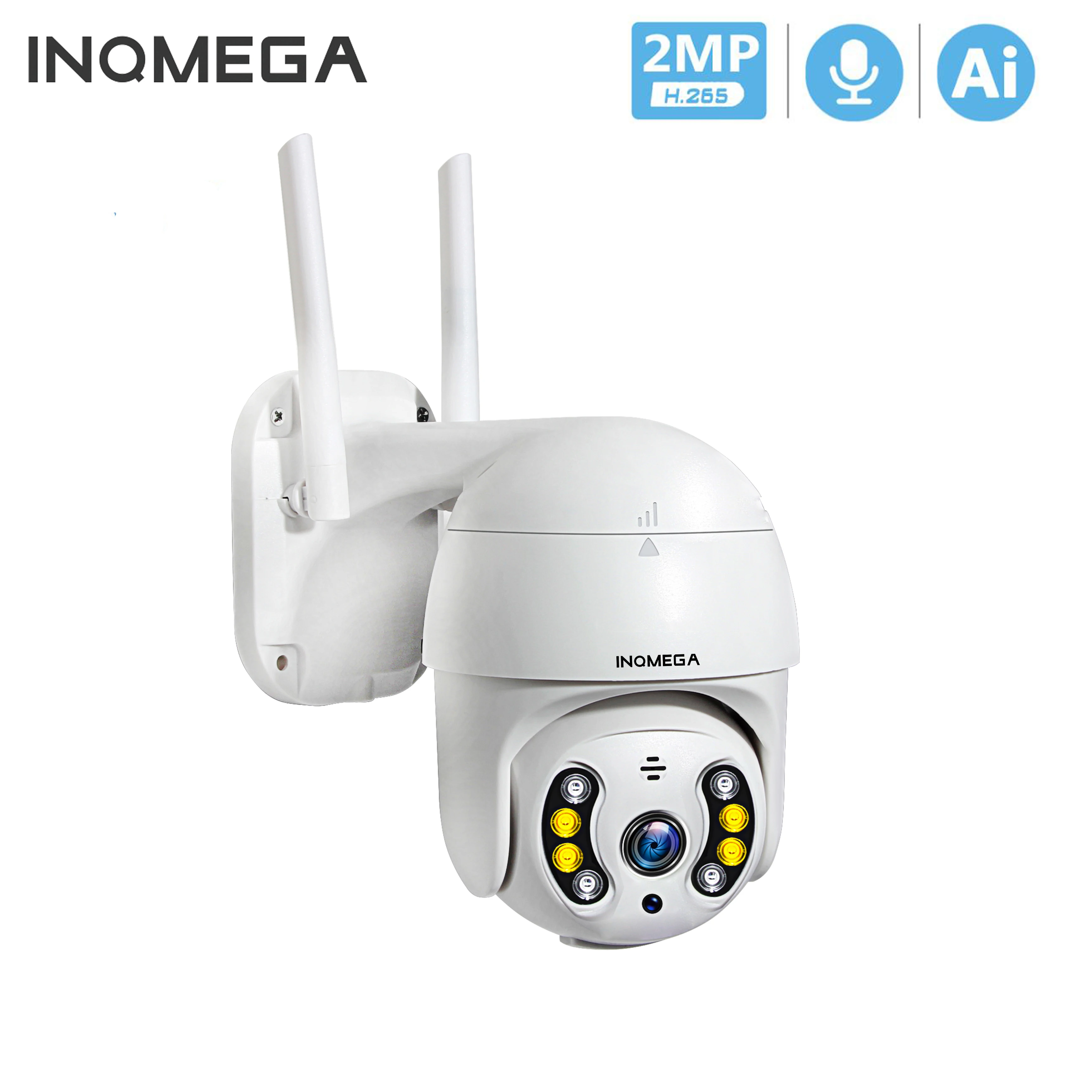 IP камера INQMEGA 1080P PTZ беспроводная уличная водонепроницаемая 4 кратный зум|Камеры