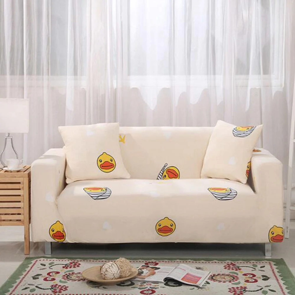 

Cartoon Flower Sofa Cover Stretch Furniture Covers House Geometric Sofa Covers for Living Room Slipcover Copridivano Couch Cover