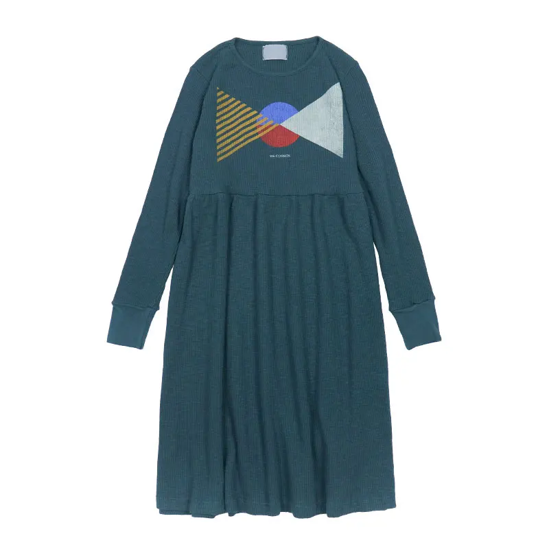 Online En STOCK BC niños 2019 nuevo otoño niño niña vestido hermosa princesa fiesta rayas Navidad vestido niños vestidos para niñas