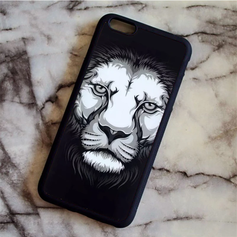 KETAOTAO Король джунглей Лев Модный чехол для телефона s для iPhone 4S 5C SE 5 5S 6 6S 7 8 Plus X Чехол Мягкий ТПУ резиновый силиконовый - Цвет: Фиолетовый
