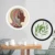 10-Дюймовые Круглые Деревянные Рамы Для Картин Творческий Подарок DIY Настенный Деревянный Держатель Для Картин Домашнее Украшение(Черный)