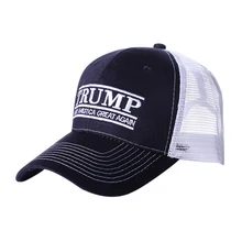 Хлопковый спортивный костюм Кепки с дышащей сеткой Зонт остроконечная шляпа президент США выборы аксессуар на открытом воздухе Бейсбол для бега спортивная одежда