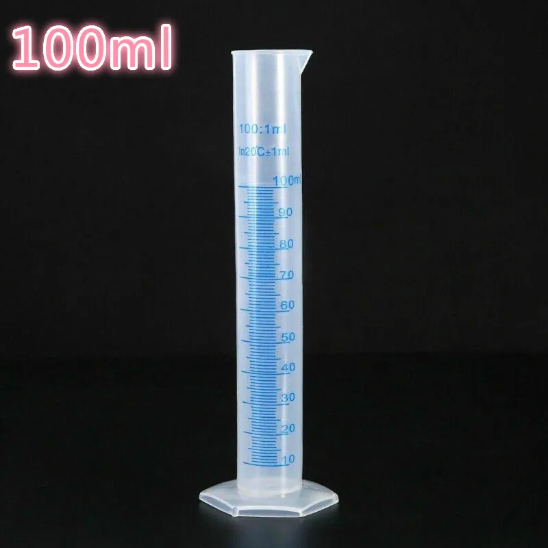 Plastic Measuring Cylinder 1pcs for Lab Supplies