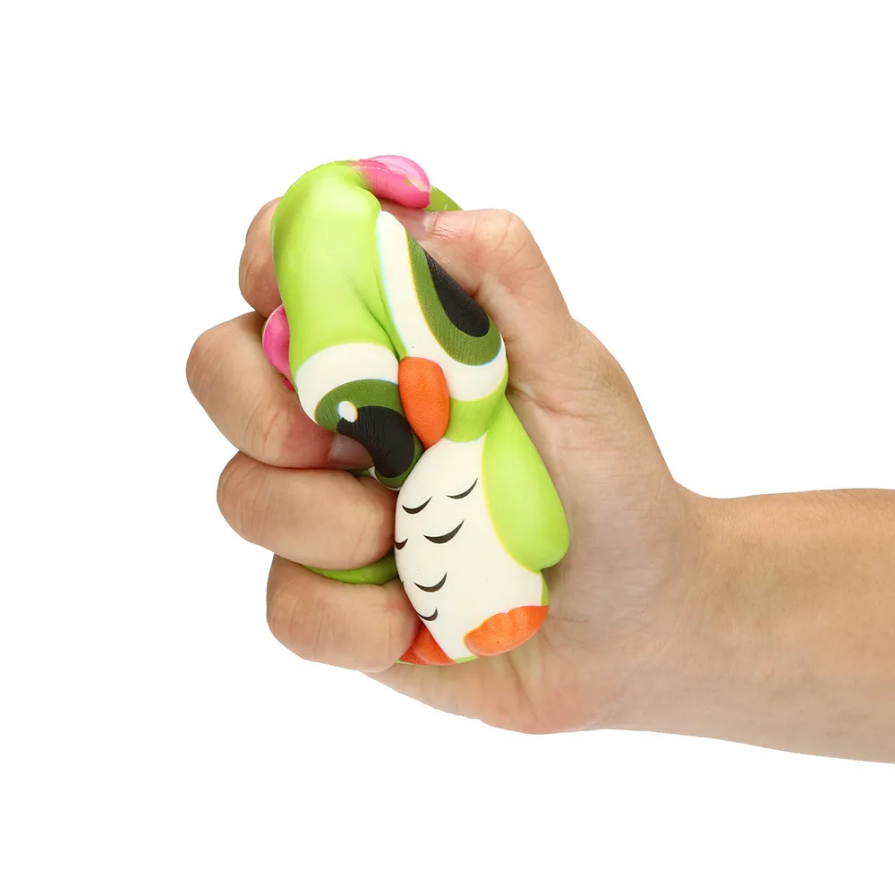 Милая сова сжимающая игрушка для снятия стресса для детей крем ароматизированный медленно поднимающийся детские игрушки антистрессовые нетоксичные чистые детские игрушки новинка
