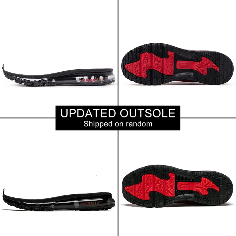 Onemix/Беговые кроссовки с воздушной подушкой 97 для мужчин; спортивная обувь с высоким верхом и амортизацией; дышащие кроссовки для бега на открытом воздухе