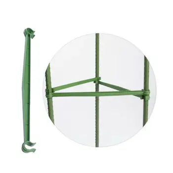 

Plastic Plant support connector Expandable Tomato support Connectors Stake Arms for 11/16mm Plant Stakes Fixed Rod 12 Pcs