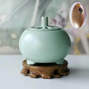 

Incense Burner Timing Temperature Control Incense Powder Fragrance Pills Fragrance Tablets Indoor Soothe the Nerves Help Sleep