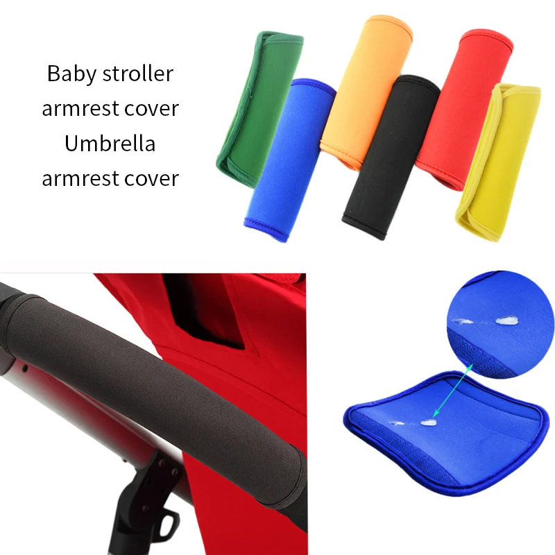 Baby Stroller Handle Protective Case Cover For Handrail Pushchair Armrest Wheelchair Walking Armrest Baby Stroller Accessories baby stroller accessories bag