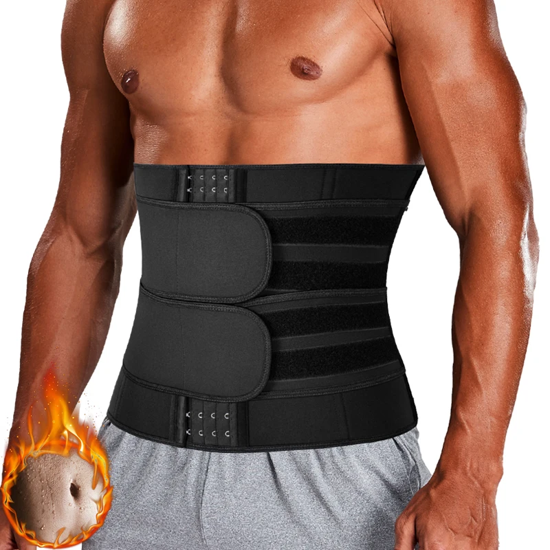 Sauna Vest Fat Burner Waist Trainer Slimming Belt Abs Toner Body Shaper 