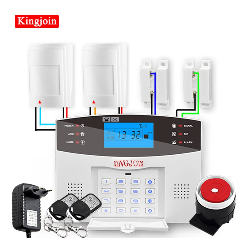 

Wifi GSM PSTN Alarm System Wireless & Wired Detectors Alarm Smart Home Relay Output APP English/Russian/Spanish/France/Italian