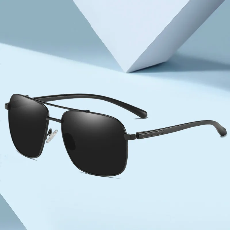Metal Frame Polarized Sunglasses Retro Classic Men Night Vision Driving Goggles Sun Glasses Male Fishing Eyewear For Men