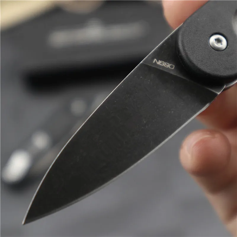 HS инструменты, мини складной нож, модный уличный нож N690 из нержавеющей стали, легкий карманный нож для повседневного использования