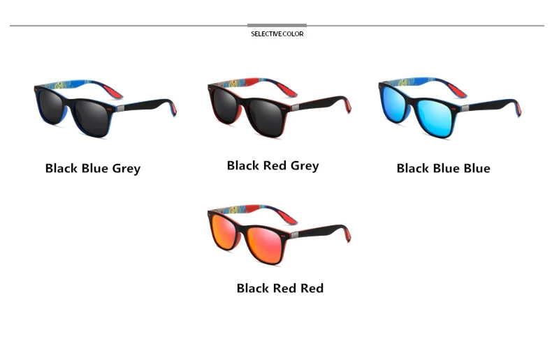 Поляризованные солнцезащитные очки с заклепками для мужчин и женщин, классический фирменный дизайн, квадратные солнцезащитные очки, очки для вождения, мужские очки UV400
