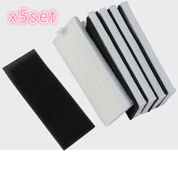 

5set Robot Parts HEPA Filter for GUTREND 220 200 Aqua G200B G220W G300W robotic Vacuum Cleaner Parts filters replacement
