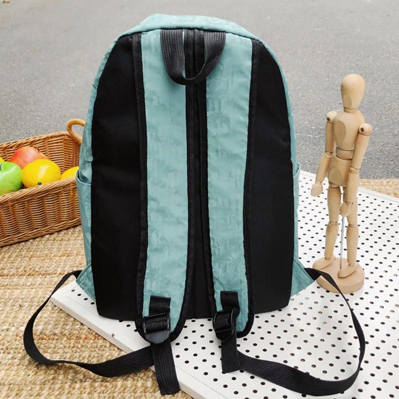 Модный повседневный женский дорожный рюкзак Прочный Школьный ранец из ткани