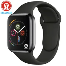 Inteligentny zegarek Bluetooth seria 6 SmartWatch Case dla Apple iOS iPhone Xiaomi Android inteligentny telefon nie Apple Watch (czerwony przycisk) tanie tanio SHAOLIN CN (pochodzenie) Brak Na nadgarstek Zgodna ze wszystkimi 128 MB Krokomierz Rejestrator snu Śledzenie pulsu