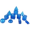 Children 3D Transparent Geometric Model Math Toys Shape Teaching Aids Educational Learning Toys Student Preschool Brain Training 1