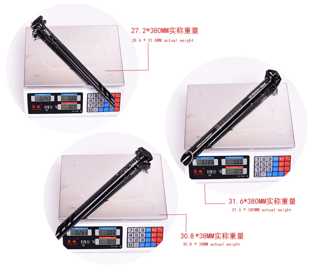 HONSUN 27,2 30,8 31,6*380 мм велосипедная Подседельный штырь ударопрочный CNC Сплав Горный шоссейный велосипед Подседельный штырь велосипедные аксессуары Запчасти
