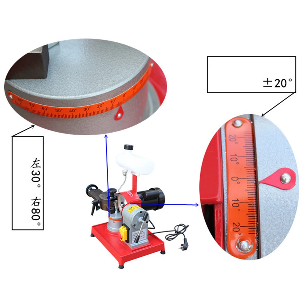 Woodworking Alloy Saw bBlade Grinding Machine Small Saw Gear Grinding Machine Gear Grinder 220V 370W