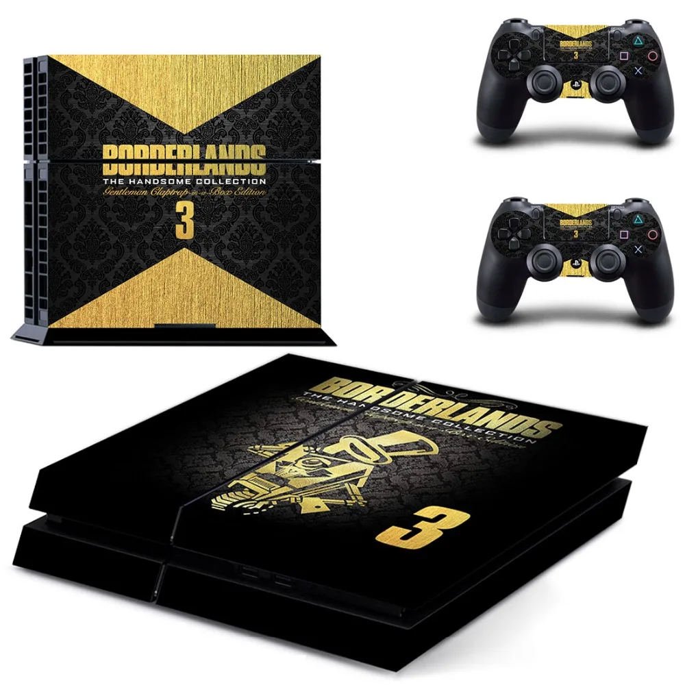 Игра Borderlands 3 наклейка для PS4 Стикеры наклейка для DualShock Игровые приставки 4 консоли и 2 контроллеры наклейка для PS4 Стикеры винил