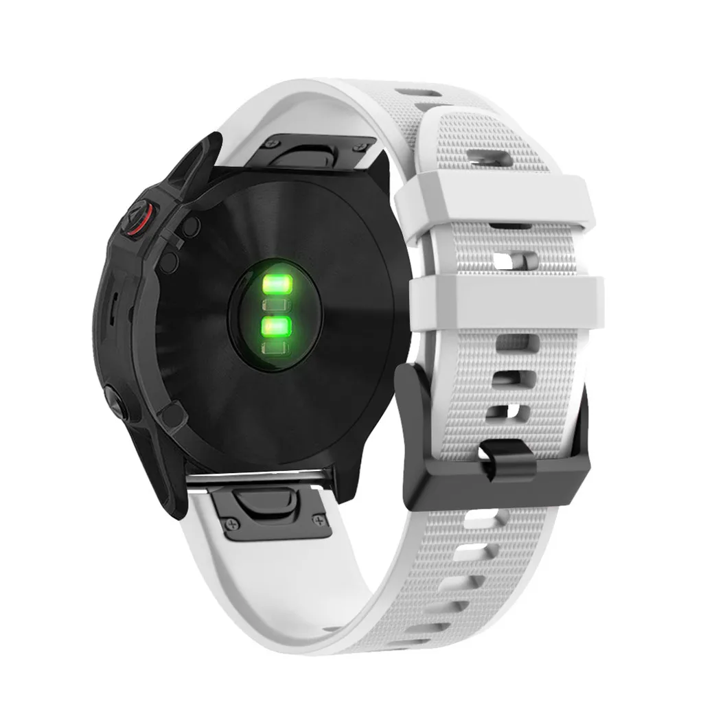 Силиконовый ремешок на запястье для Garmin Fenix 6X/Fenix 6 XPro, умные часы, сменный ремешок для мужчин и женщин, быстросъемный браслет 19Sep