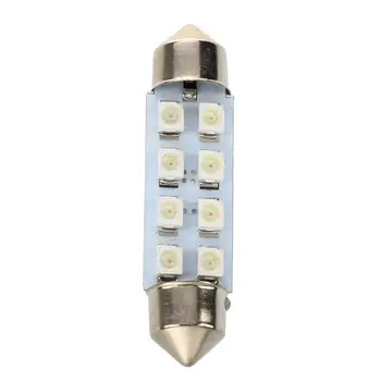 

8 x 41mm 8-LED 3528 Red SMD Festoon Dome Interior Light Bulb 578 569