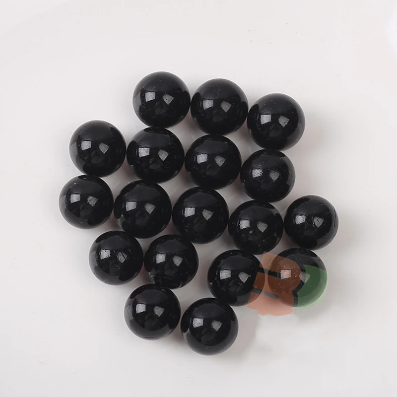 10PCS 16mm Glass Marbles Balls Clear Pinball Machine Charms Home Fish Tank Decoration Vase Aquarium Toys for Kids