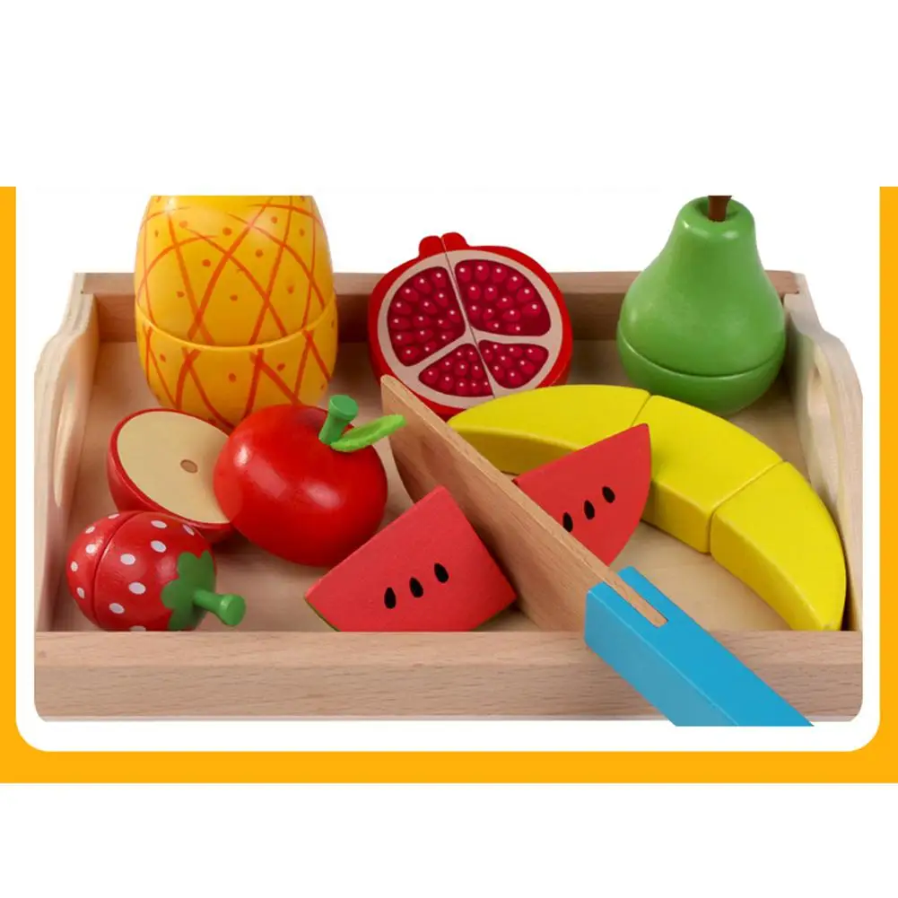 Kuulee деревянный игровой домик, игрушка для кухни, еда, ролевые игры, развивающие игрушки для детей