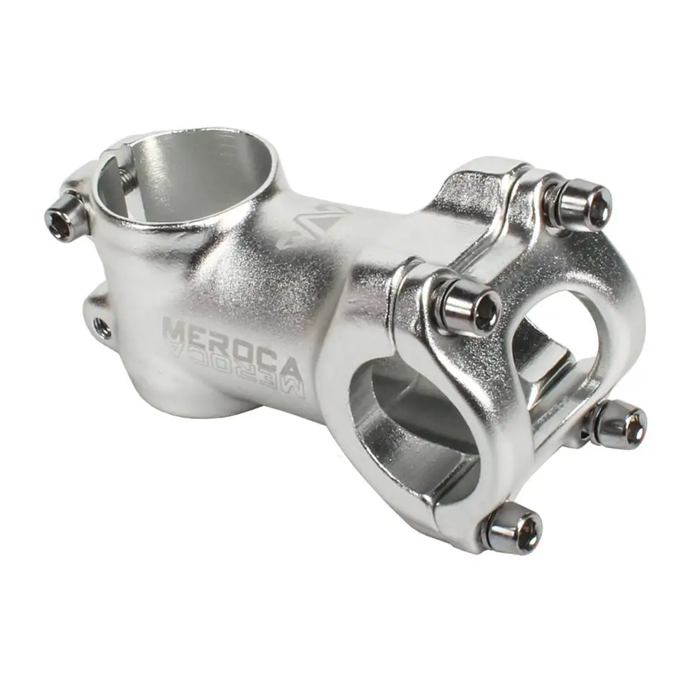 Silver 60MM Sliding Bike Modified Short Handle 25.4mm*60 80mm for PUKY KOKUA Strider - Color: Silver 60MM
