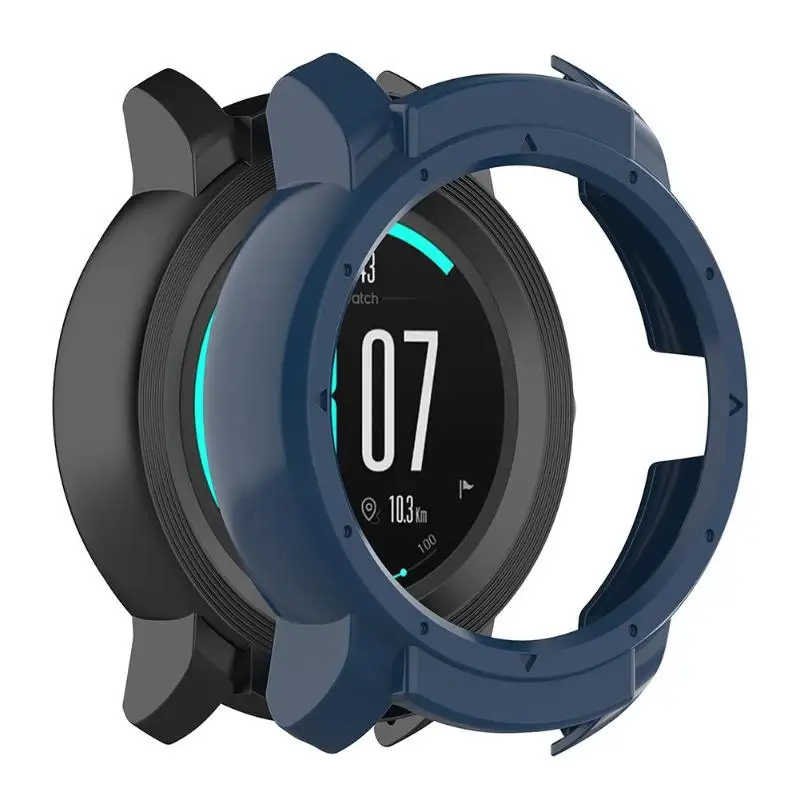 Ultra Thin PC Hard Protection Bumper Full Case Cover Shell for Ticwatch E2 Smart Wristband Smart Wearable Devices Accessories