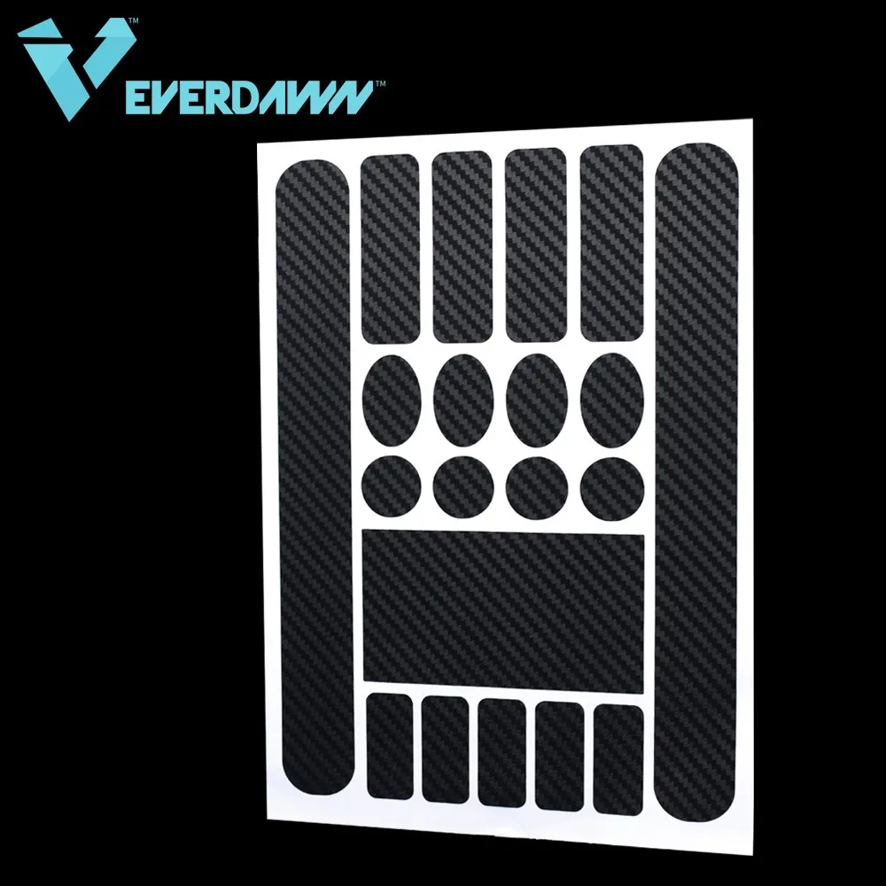 Carbon Texture EVERDAWN Mtb наклейки на велосипед рамка защитные наклейки - Цвет: Carbon Texture
